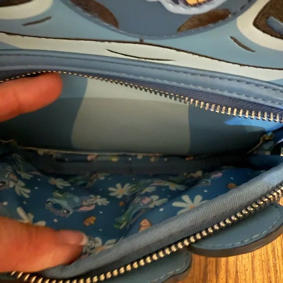 Loungefly DisneyStitch Mini Backpack with flower crown